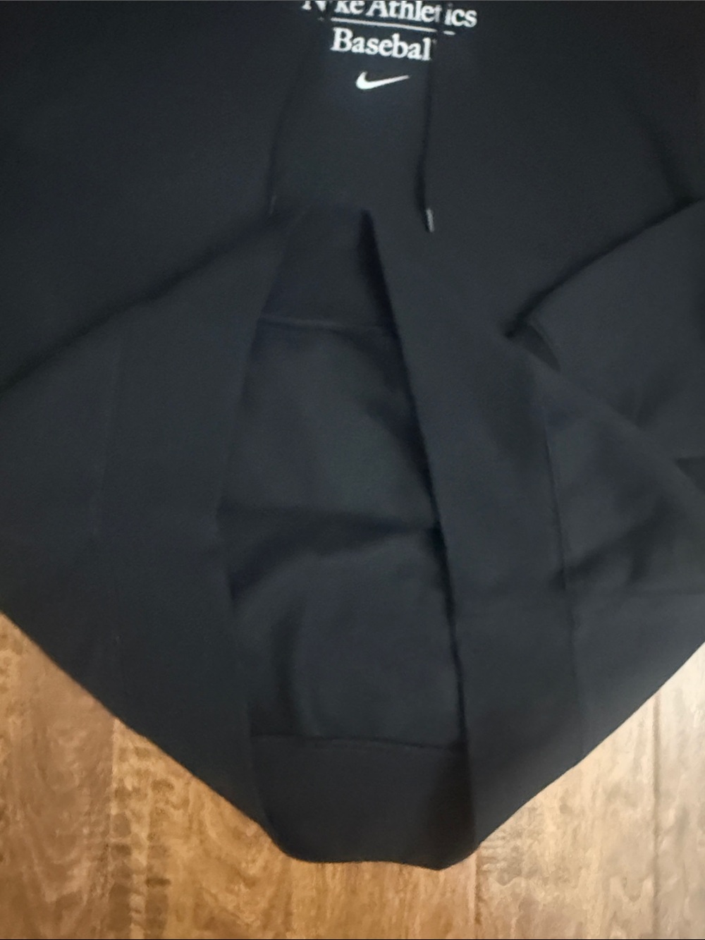 Nike Black 'Nike Athletics Baseball' Hooded Pullover - Picture 9 of 12